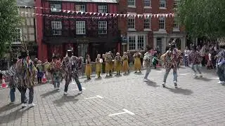 The Shropshire Bedlams dance 