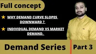 why demand curve slopes downward Hindi | individual demand and market demand in Hindi | demand Hindi