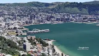 Mt Victoria to Parliament, Wellington City, NZ