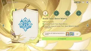 A Tour of Wonders | Scenic Tour: Dawn Winery | Duel! The Summoners' Summit [ Genshin Impact ]