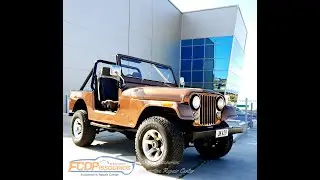 Jeep Wrangler 1977 Total Body & Paint Restoration By FCDPissourios