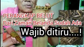 Cara buat perangkap belut menggunkan bambu