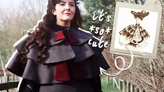 Making an Edwardian Cape | beginner friendly historical clothing project!