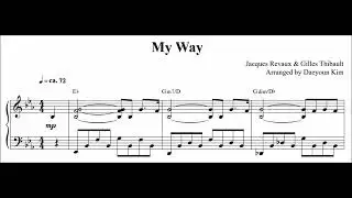 'My Way' for solo piano(sheet music)