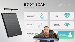 😮🤩 Withings Body Scan: Δοκιμάσαμε την πιο έξυπνη και premium ζυγαριά της αγοράς!