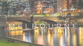Beautiful Winters Evening In The @MelbourneCityCouncil #photography
