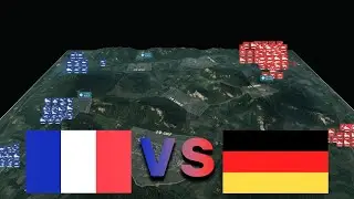 83.000 FRENCH ARMY vs 64.000 GERMAN ARMY | WARNO