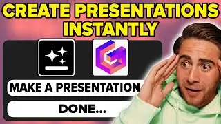 These NEW AI Tools Make BEAUTIFUL Presentations INSTANTLY FOR FREE 👀