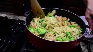 How to Make Shrimp Pasta!