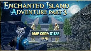 Bgmi wow Parkour Map Code 81185 | Enchanted Island Adventure PART 3 |