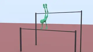 Body Mechanics Animation | 3D hanging animation |