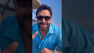 Cruising Cannes with my latest hit 🌊☀️🎵 #MeshBassHabibik #مش_بس_حبيبك