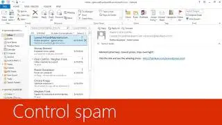 Office Outlook Control Spam | IPOHONLINE