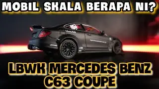 Kj Miniatures Mercedes C63 Coupe LBWK - Car Model 64 Scale