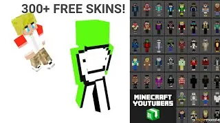How To Get 300+ FREE Minecraft Skins! ( Dream And Tommyinnit!)