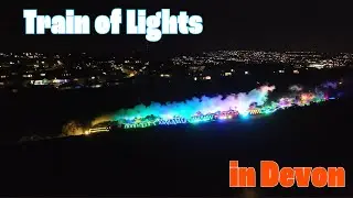The Train of Lights in Devon