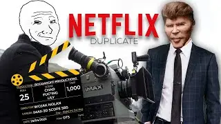 Wojak Dumps Netflix Stock Crash (Wojak Bogdanoff Meme)