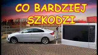 What hurts more. Electric car or microwave?