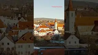 Зима в Чехии - Český Krumlov.