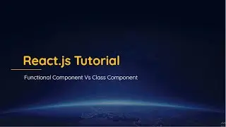React.js Tutorial | Function component Vs Class Component
