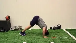 HIIT Exercises: How to do Pike Push Ups