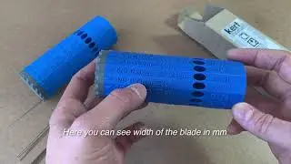 KERF™ Jeweler's Saw Blade Organizer and Dispenser