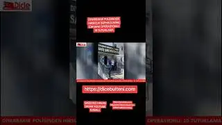 DİYARBAKIR POLİSİNDEN HIRSIZLIK ŞÜPHELİLERİNE ÇAKMAK OPERASYONU: 10 TUTUKLAMA #shorts