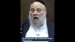 Age-Old Question: Why Avraham Was Chosen?