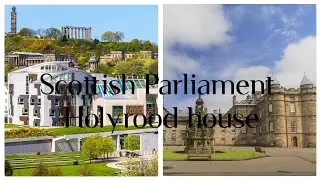 Scottish Parliament & Holyrood Palace in Edinburgh! | Exploring and sight seeing around Edinburgh