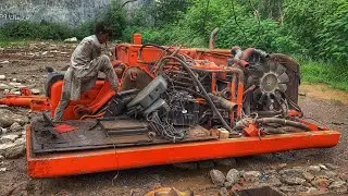 Dooosan Excavator 225 Imported From Thailand | Assembling Doosan Excavator By Local Mechanics