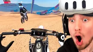 INSANE Virtual Reality Dirt Bike Game - MotoX VR