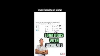 Equations with exponents SAT and SAT practice