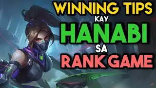 Paano Manalo Lagi sa RANK GAME gamit si Hanabi?? | HANABI TIPS NA DITO NYO LANG MAPAPANOOD - MLBB