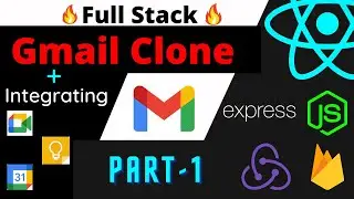 Full stack Gmail Clone 2.0 in React.js | (Redux, Nodejs , Expressjs & firebase) | Part 1