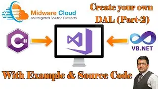 How to Create a Data Access Layer - DAL (C#) application (Part 2) | with examples | Urdu - Hindi #5