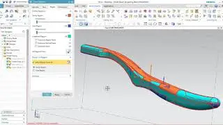 Siemens NX Mold Wizard: Design Parting Surface for Tooth-Brush