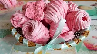 Зефир из клюквы/Marshmallow from cranberry