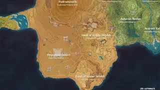 Genshin Impact Land of the Lower Setekh Oasis Collect Dendro Particles Chest