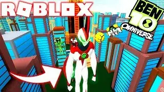 ROBLOX ! - BEN 10 O MAIOR ALIEN GIGANTE SUPREMO - SIMULADOR INCRÍVEL DO BEN 10