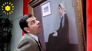 Mr. Bean Destroys the Painting (full scene) | Bean