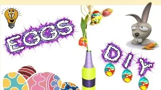 DIY TUTORIALS: Easter eggs with the technique of marbling