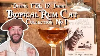 Delias Tropical Rum Cat Collection – TDL 17 Jahre Trinidad Rum in Cask Strength 🐱🥃