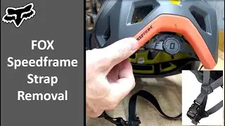 Fox Speedframe Chin Strap Removal