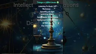 Things a LIBRA loves♎😚