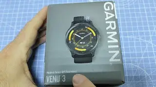 Garmin Venu 3 Unboxing and Quick Forerunner Comparison