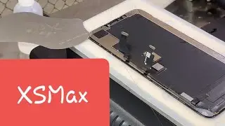 замена стекла iPhone XSMax , change glass replacement iphone xsMax Lite version