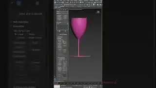 3DS Max Tutorial - Lathe Wine Glass Modelling 🍷 