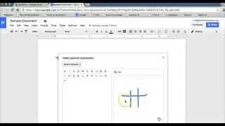 How to Insert Special Characters Into Google Documents