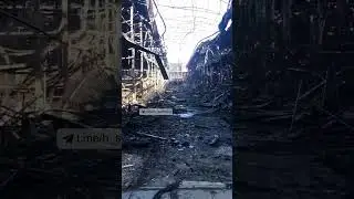 Рынок в Харькове, уничтоженный ракетами фашистов московской Орды.