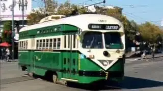 San Francisco  MUNI 9/17/2007 Video by Joe & Paulette Lance